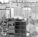 The Sales Floor the morning after the fire at Mellowes and Co. Ltd., metal window manufacturer, Bridge Street 