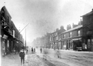 General view of Shalesmoor looking towards Matthew Street from Dun Street showing Nos. 326, James H. Carr, hatter extreme left General view of Shalesmoor looking towards Matthew Street from Dun Street showing Nos. 326, James H. Carr, hatter extreme left