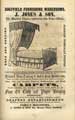 J. Jones and Son, the Sheffield Furnishing Warerooms, No. 63 Market Place
