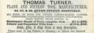 Thomas Turner, plane and joiners tool manufacturer, No. 35, 37 and 39, Queen Street