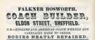 Falkner Bosworth, coach builder, Eldon Street