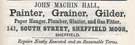 John Machin Hall, painter and decorator etc., No. 141 South Street
