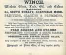 Winch, painting, glazing and plumbing, 54 South Street, Moor
