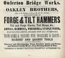 Oakley Brothers, tilt and forge hammers, Owlerton Bridge Works, Penistone Road