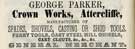 George Parker, spade and shovel manufacturer, Crown Works, Attercliffe