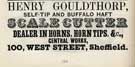 Henry Gouldthorp, scalecutter, Crown Works, No. 100 West Street