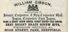 William Gibbon, auger manufacturers, High Street, Park