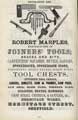 Robert Marples, tool manufacturer, Hermitage Works, Hermitage Street
