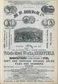 Jno. Hy. Andrew and Co., Ltd., steel manufacturers, Toledo Steel Works, Neepsend Lane Jno. Hy. Andrew and Co., Ltd., steel manufacturers, Toledo Steel Works, Neepsend Lane