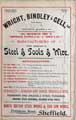 Wright, Bindley and Gell Ltd., steel, tools and wire manufacturers, North British Steel Works and Don Saw Works, Penistone Road