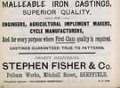 Stephen Fisher and Co., malleable iron castings, Pelham Works, Mitchell Street Stephen Fisher and Co., malleable iron castings, Pelham Works, Mitchell Street