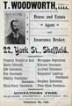 T. Woodworth, estate agent and insurance broker, No. 22 York Street T. Woodworth, estate agent and insurance broker, No. 22 York Street