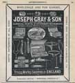 Joseph Gray and Sons, surgical instruments and appliances, Truss Works, Boston Street Joseph Gray and Sons, surgical instruments and appliances, Truss Works, Boston Street