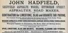 View: y03361 John Hadfield, asphalt manufacturer, Sheffield Asphalt Works, Effingham Street