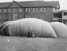 Inflatable house outside the University of Sheffield