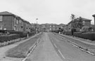 Nos. 3-9 (left) Saunders Place looking towards Nos. 42 and 40, Saunders Road, Wybourn  