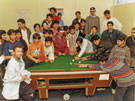 Pool competition, Firvale Asian Youth Project, information with the photograph indicates it was at Grimesthorpe