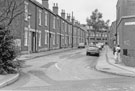 Nos. 40-8 (left to right), Hobart Street from Sharrow Street looking towards Flats on Club Garden Road
