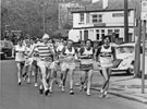 Sheffield United Harriers 15 Mile Road Race Walk passing The Gate Inn, No. 78 Penistone Road North