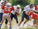 Sheffield Cyclones, American Football Team in action