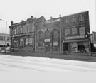 Nos. 566/68, Hartley and Son Ltd., printers; 570, former Sheffield Trustee Saving Bank and 580, Yorkshire Bank, Attercliffe Road at the junction of Staniforth Road