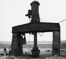 Drop Stamp left standing after demolition, English Steel Corporation Ltd., River Don Works