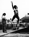 Competitor from Spenborough and District  A.C., Long Jump, Northern Womens League, Woodbourn Road Athletics Stadium