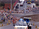 Runners set off from Woodourn Road, Lord Mayors Charity Run, 10 kilometre Road Race 