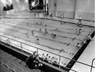 View: s28677 Interior of Sheaf Valley swimming baths 