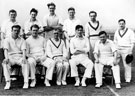 Sheffield United Cricket Club team, probably 1951