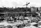 Construction of Ponds Forge Leisure Complex with Barclays Bank, No. 14 Commercial Street right