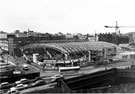 Construction of Ponds Forge Leisure Complex at the junction of Pond Hill and Sheaf Street