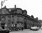 Glossop Road Swimming Baths at the junction of Glossop Road and Cavendish Street