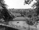 Crookes Valley Park boating lake with Dam House in the background Crookes Valley Park boating lake with Dam House in the background