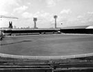 Sheffield United FC., Bramall Lane Football Ground  and Cricket Ground with St. Mary's Church in the background