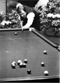 Dennis Taylor in the Final of the Embassy World Snooker Championship, Crucible Theatre, Tudor Square
