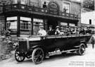 View: t05359 Charabanc outing outside the Middlewood Tavern, No. 316 Middlewood Road North