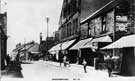 Stocksbridge, Main Street, c. 1912, showing the Works School (with the tower)..
