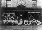 G C Knowles and Sons Fruit and Flower shop, and Stocksbridge Motor Company, Manchester Road, Stocksbridge