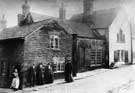 Ecclesfield. Church Street, showing the old Black Bull Inn, before 1912