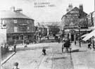 Hillsborough Corner, looking towards Middlewood Road, 1887 Hillsborough Corner, looking towards Middlewood Road, 1887