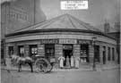 Hillsborough Corner, showing W. Bush, provision merchants, Nos.198 - 200 Bradfield Road c.1900 Hillsborough Corner, showing W. Bush, provision merchants, Nos.198 - 200 Bradfield Road c.1900