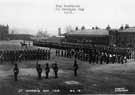 Hillsborough Barracks, parade on St George's Day, 1913
