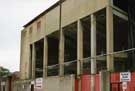 Sheffield United Footbal Club, Spion Kop Corner - elevation where defective concrete construction exists