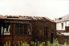 Rear of derelict Wallis's Boot and Shoe store, 266 Langsett Road, Sheffield