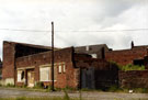Rear of derelict Wallis's Boot and Shoe store, 266 Langsett Road, Sheffield