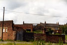 Rear of derelict Wallis's Boot and Shoe store, 266 Langsett Road, Sheffield