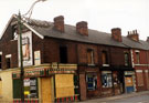 Penistone Road (corner of Dutton Road), c. 1994.  On the right is Beres Pork Shop
