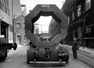 Thomas Firth and John Brown Ltd., transporting a large casting