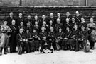ARP Wardens and Messengers of Post WB1, Marlcliffe Road School, c. 1941